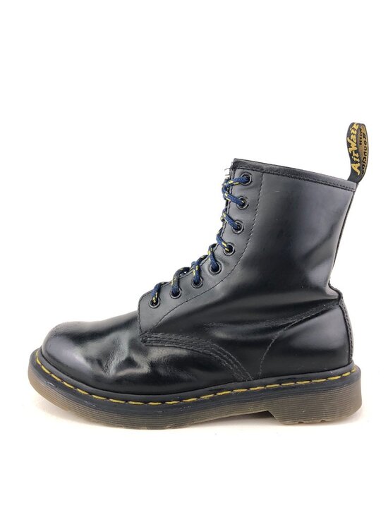 Dr. Martens Shoes - Dr. Martens 1460 Black Patent Leather Combat Boots 7